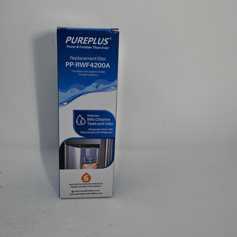 PUREPLUS PP-RWF4200A Refrigerator Water Filter Replacement New Sealed